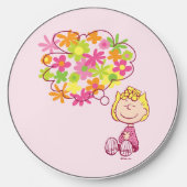 Sally Thinking of Flowers Wireless Charger (Front)