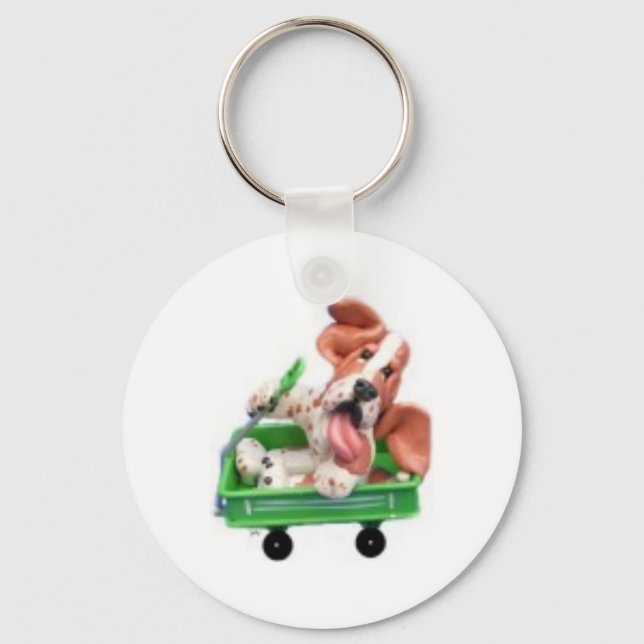 sally wagon keychain (Front)