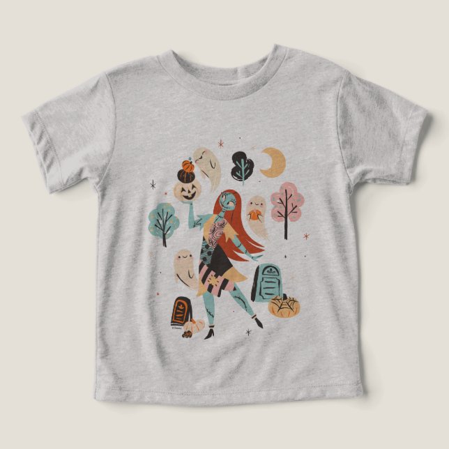Sally's Magical Halloween Adventure Toddler T-shirt (Design Front)