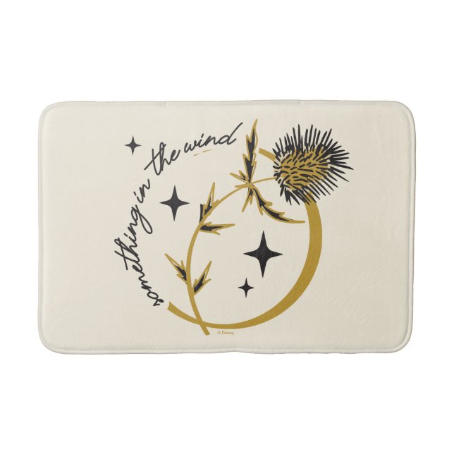 Sally's Thistle - Something In The Wind Bath Mat (Front)