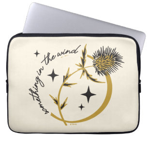 Sally's Thistle - Something In The Wind Laptop Sleeve
