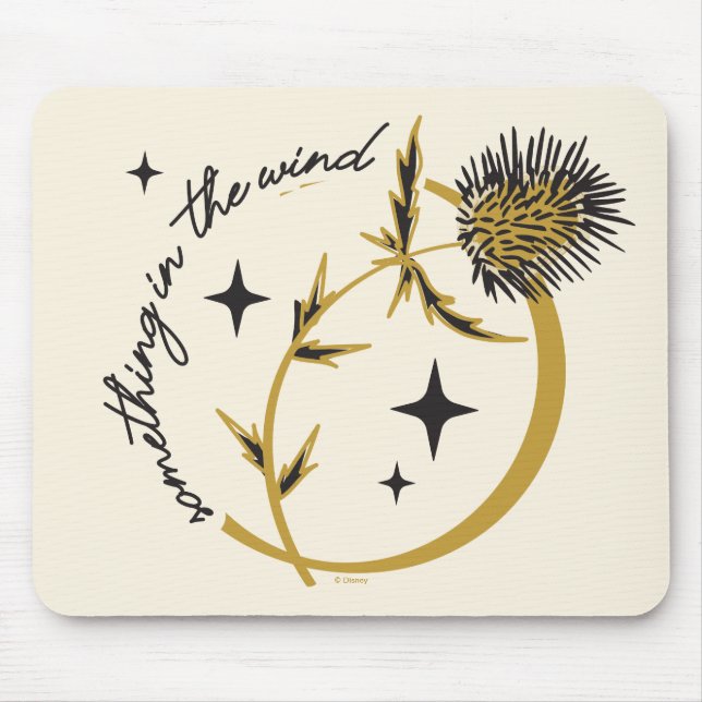 Sally's Thistle - Something In The Wind Mouse Pad (Front)