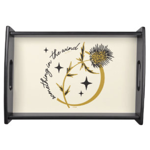 Sally's Thistle - Something In The Wind Serving Tray