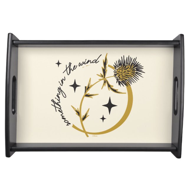 Sally's Thistle - Something In The Wind Serving Tray (Front)
