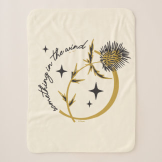 Sally's Thistle - Something In The Wind Sherpa Blanket