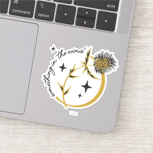 Sally's Thistle - Something In The Wind Sticker