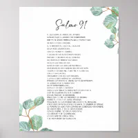 Salmo 91, Spanish Bible Verse | Greeting Card