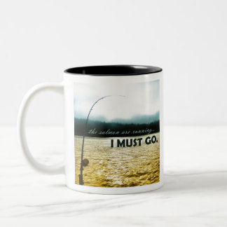 Salmon are Running Two-Tone Coffee Mug