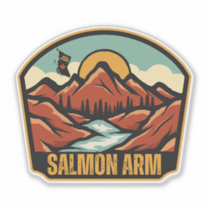 Salmon Arm, British Columbia Sticker