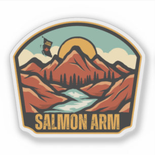 Salmon Arm, British Columbia Sticker