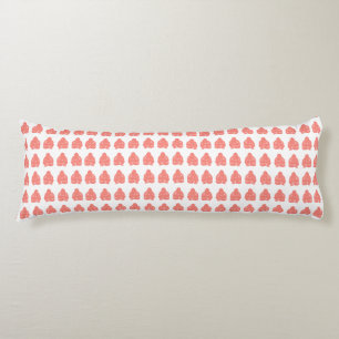 Salmon Asian Moods Buddah Boys Body Pillow