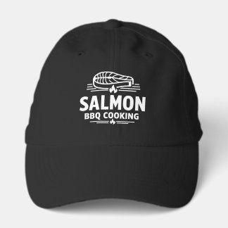 Salmon BBQ Cooking Seafood Grill Performance Cap