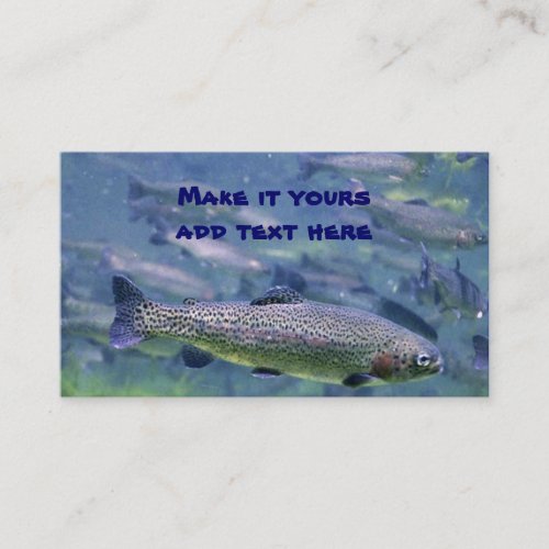 Salmon business cards