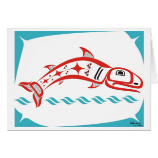 Salmon Cards