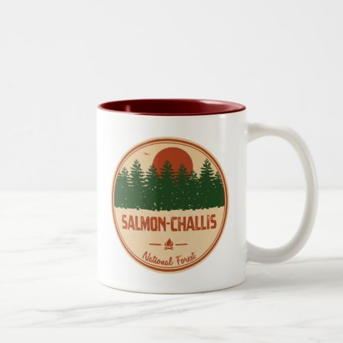 SalmonChallis National Forest Two_Tone Coffee Mug