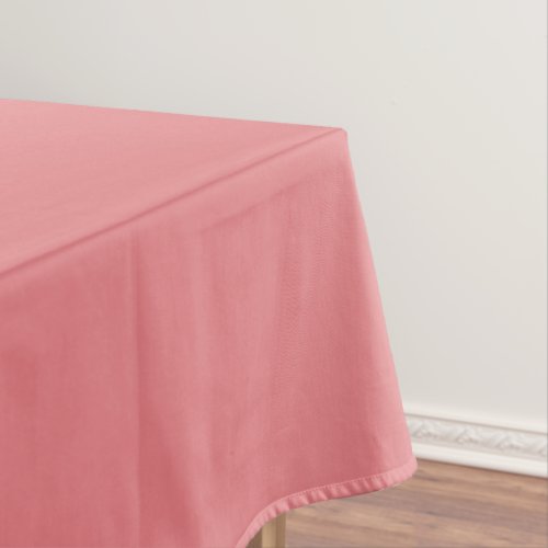 Salmon_Colored Tablecloth