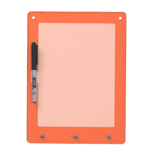 Salmon Coral Color Decor Ready to Customize Dry_Erase Board