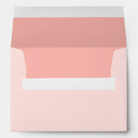 Salmon Coral Envelope