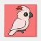 Salmon-crested Cockatoo Magnet