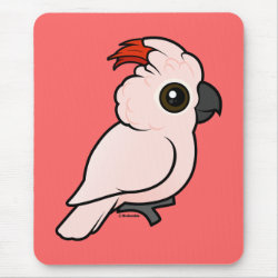 Birdorable Salmon-crested Cockatoo Mousepad