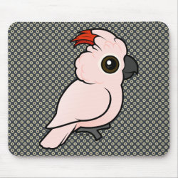 Birdorable Salmon-crested Cockatoo Mousepad
