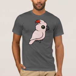 Birdorable Salmon-crested Cockatoo Men's Basic American Apparel T-Shirt