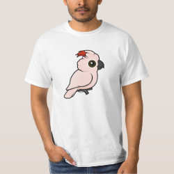 Birdorable Salmon-crested Cockatoo Men's Crew Value T-Shirt