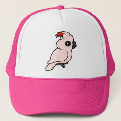 Birdorable Salmon-crested Cockatoo Trucker Hat
