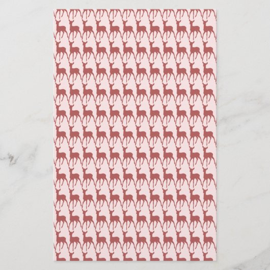 Salmon Deer Pattern Background (Front)