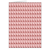 Salmon Deer Pattern Background (Front)