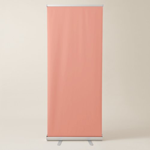 Salmon F38367 Pink Daisy Retractable Banner