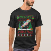 Fishing Lover Xmas Santa Ugly Flathead Catfish Chr T-Shirt