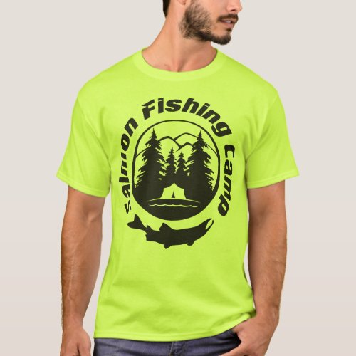 Salmon Fishing Camp T_Shirt