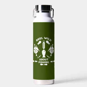 Salmon fishing Canada Water Bottle