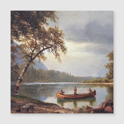 Salmon Fishing on the Cascapediac Albert Bierstadt