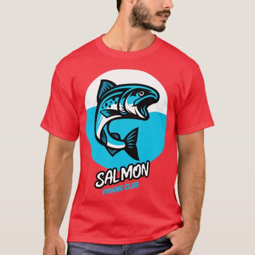 salmon Fishing T_Shirt