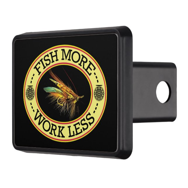 Salmon Fly Fishing Tow Hitch Cover (Left)
