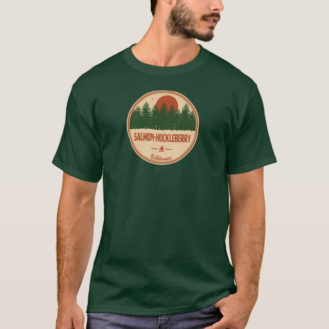 Salmon-Huckleberry Wilderness T-Shirt (Front)