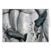 Salmon jumping (Front Horizontal)