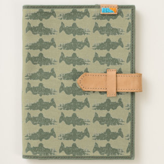 Salmon Patterned Journal