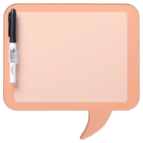 Salmon Pink color decor customizable Dry Erase Board