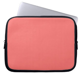 Salmon Pink Laptop Sleeve