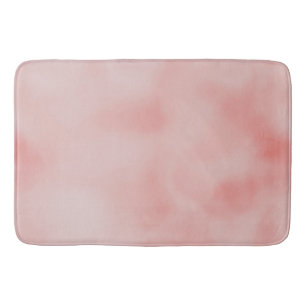 Salmon Pink Ombre Bath Mat