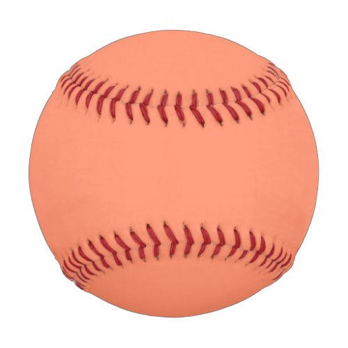 Salmon Pink Solid Color  Trendy Color Baseball