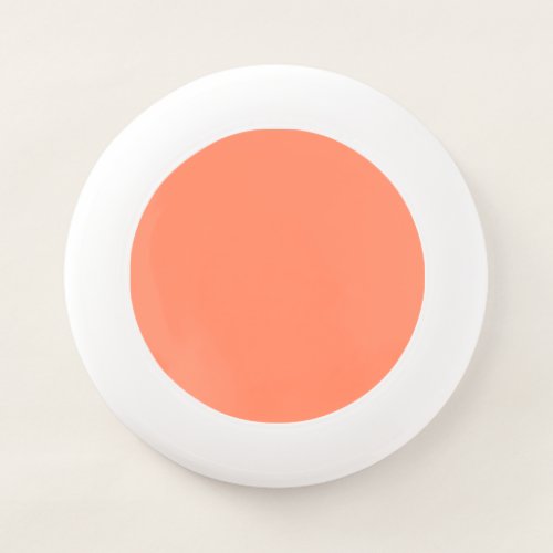 Salmon Pink Solid Color  Trendy Color Wham_O Frisbee
