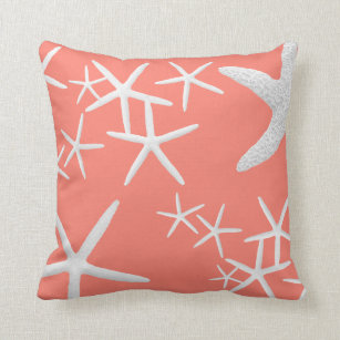 salmon colored pillows