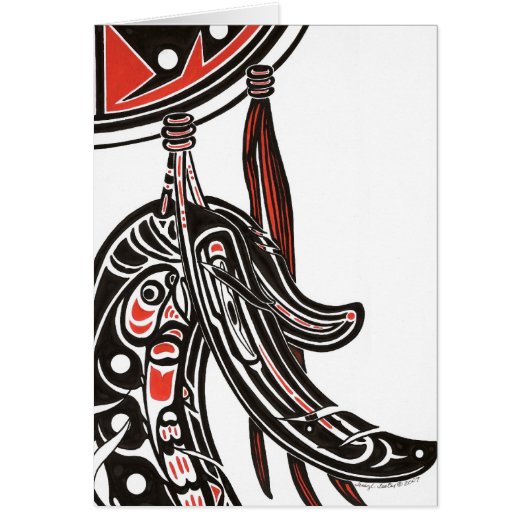 salmon, raven cards (Front)