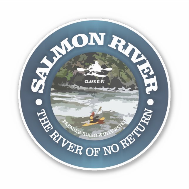 Salmon River (c) Sticker (Front)