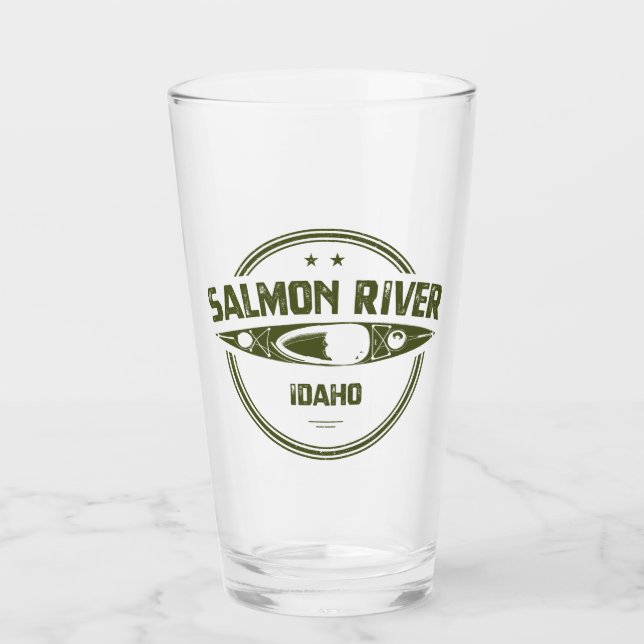 Salmon River Idaho Glass (Front)