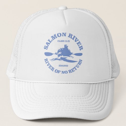 Salmon River kayak Trucker Hat